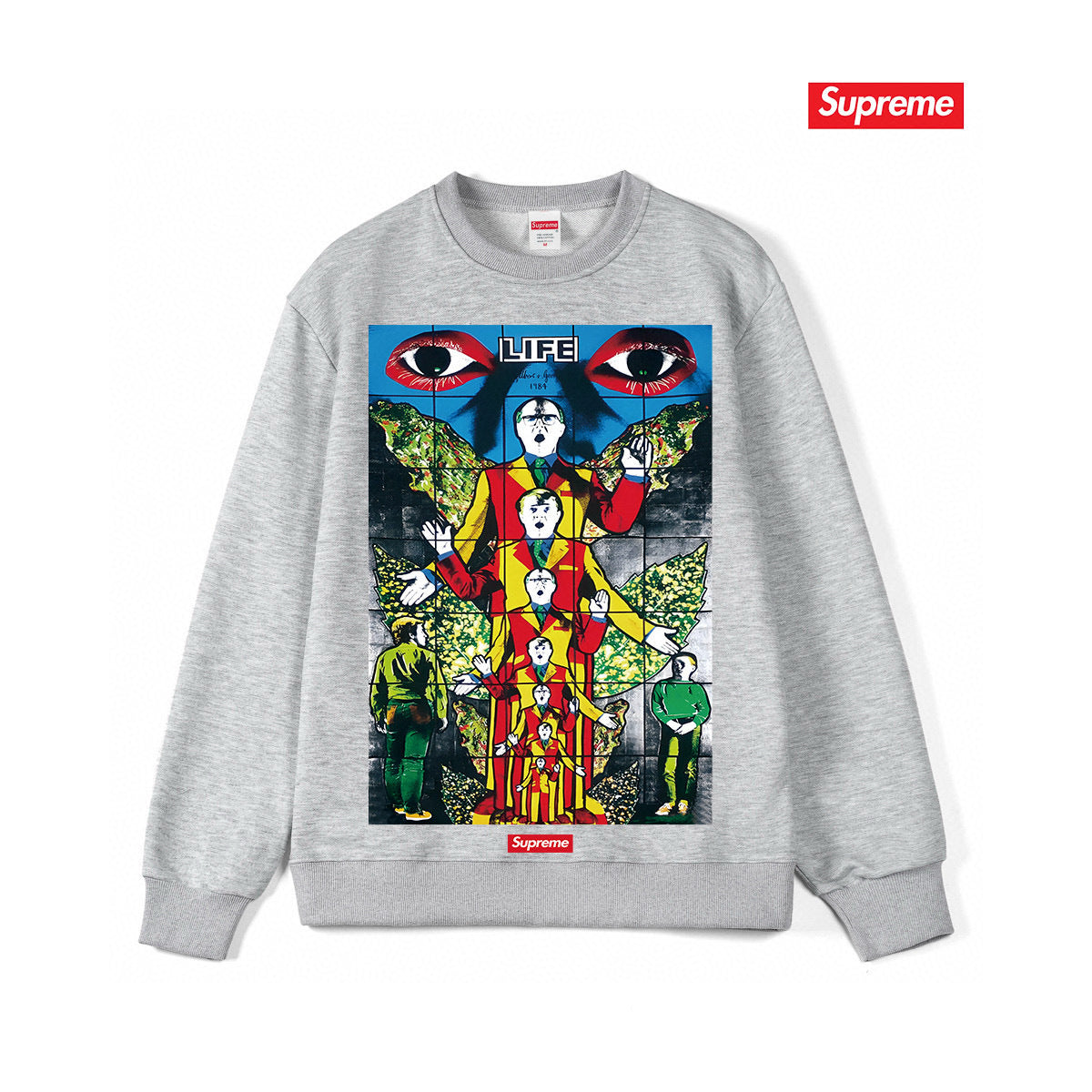 Supreme Unisex Casual Sweatshirt