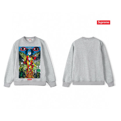 Supreme Unisex Casual Sweatshirt