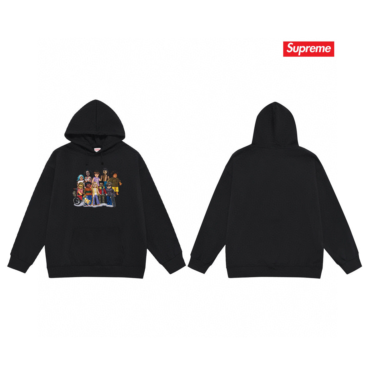 Supreme Unisex Casual Hoodie