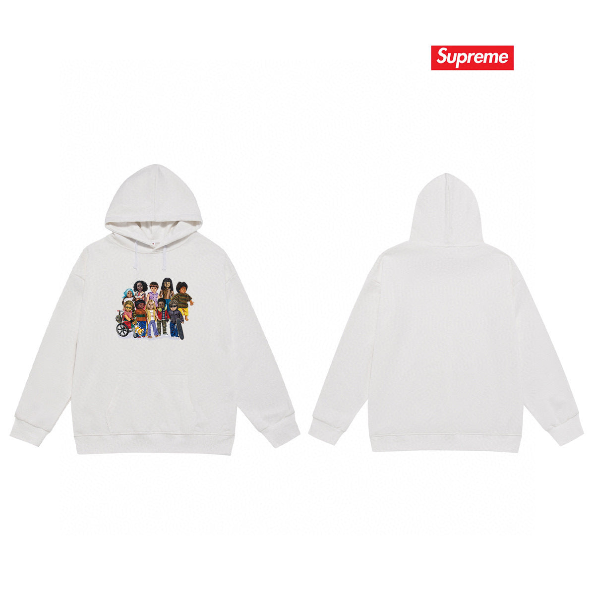 Supreme Unisex Casual Hoodie