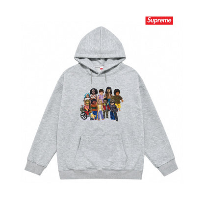 Supreme Unisex Casual Hoodie