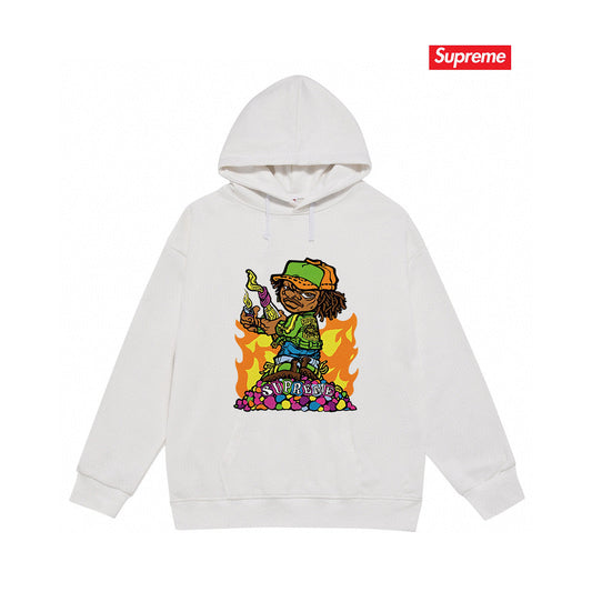 Supreme Unisex Casual Hoodie