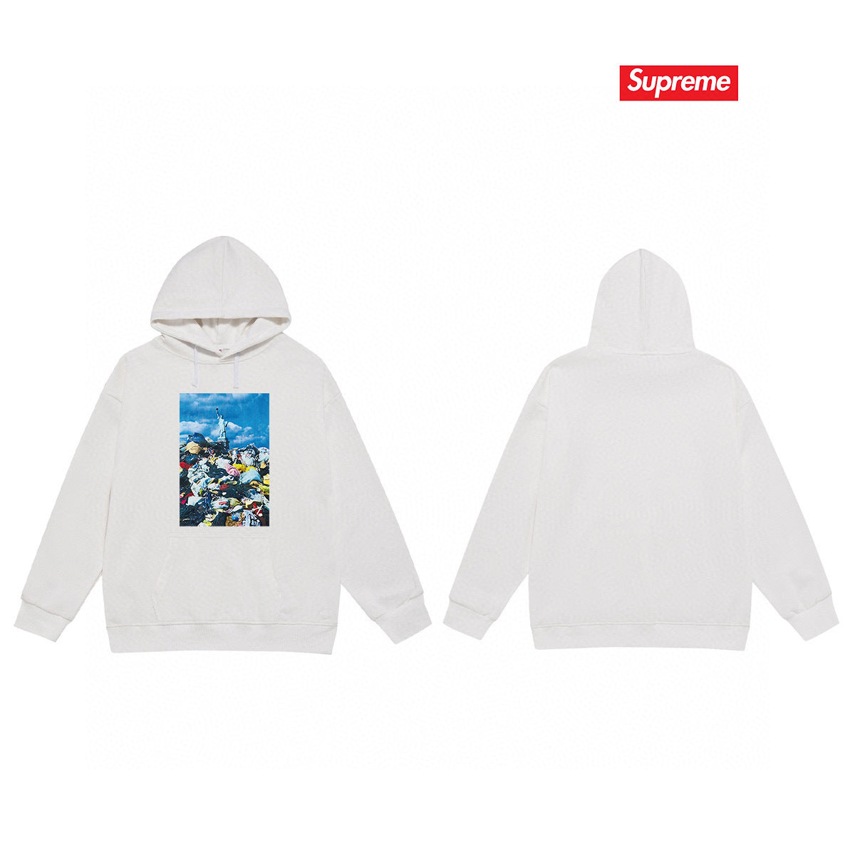 Supreme Unisex Casual Hoodie