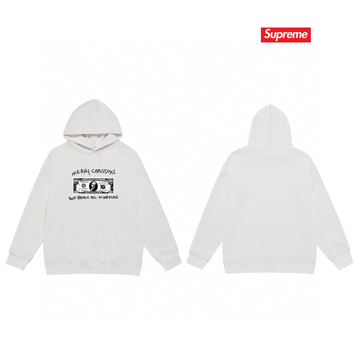 Supreme Unisex Casual Hoodie