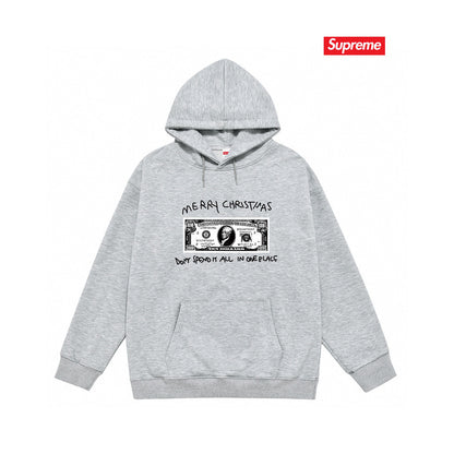 Supreme Unisex Casual Hoodie
