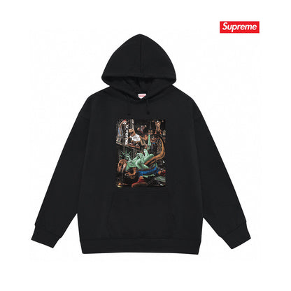 Supreme Unisex Casual Hoodie