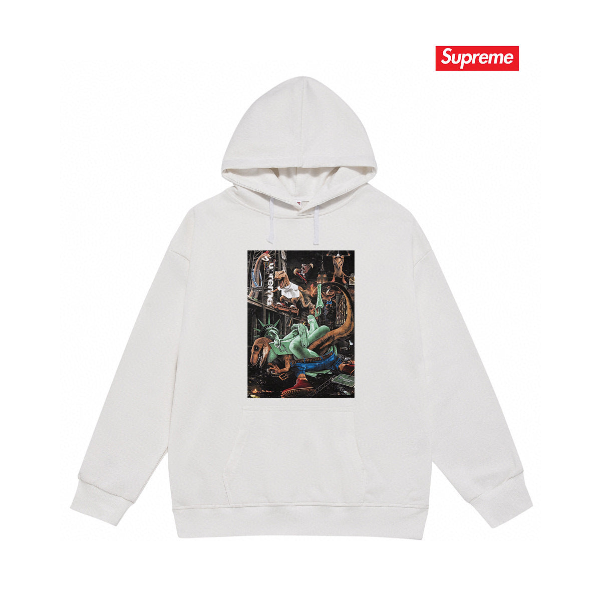 Supreme Unisex Casual Hoodie