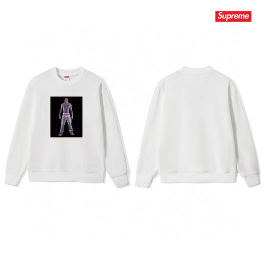 Supreme Unisex Casual Sweatshirt