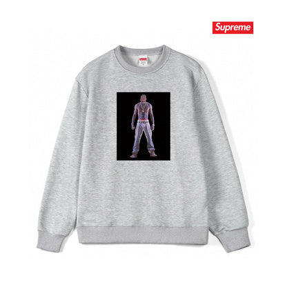 Supreme Unisex Casual Sweatshirt