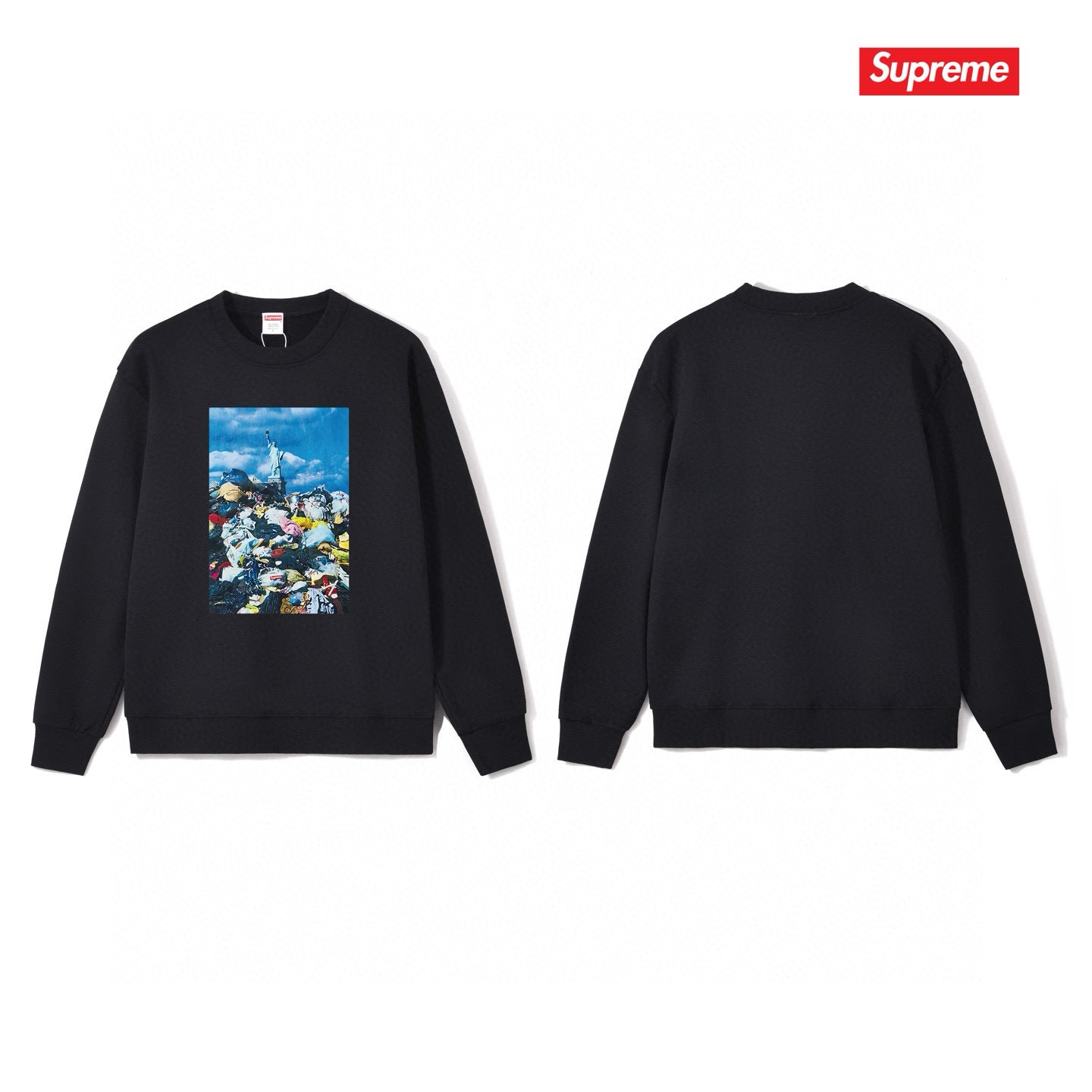 Supreme Unisex Casual Sweatshirt