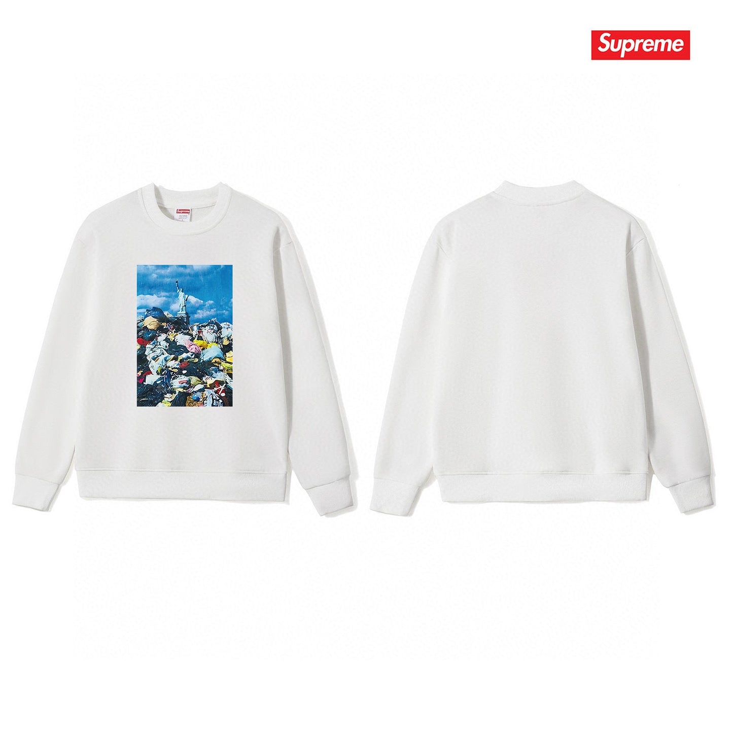 Supreme Unisex Casual Sweatshirt