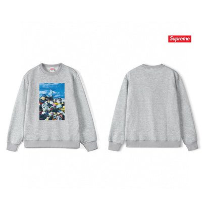 Supreme Unisex Casual Sweatshirt