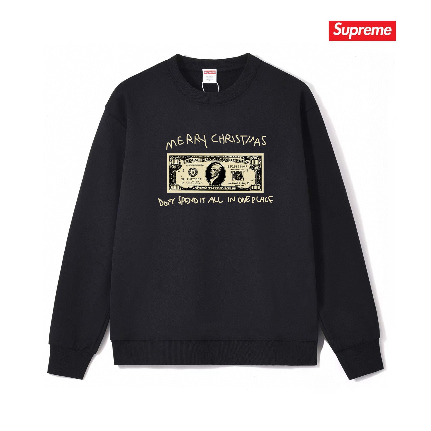 Supreme Unisex Casual Sweatshirt