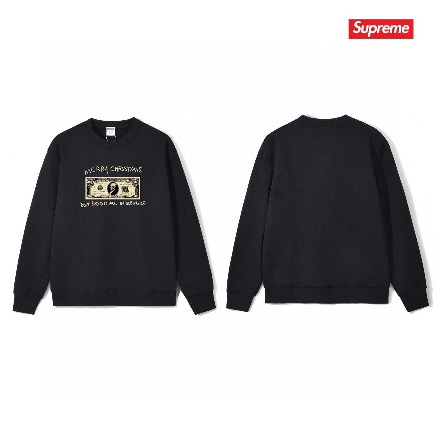 Supreme Unisex Casual Sweatshirt