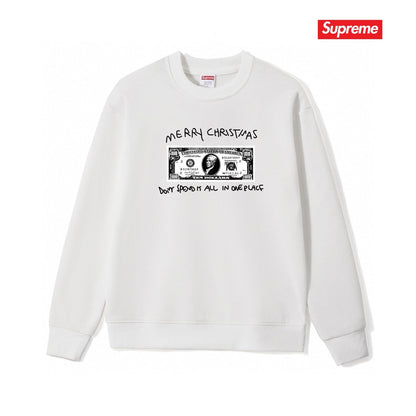 Supreme Unisex Casual Sweatshirt