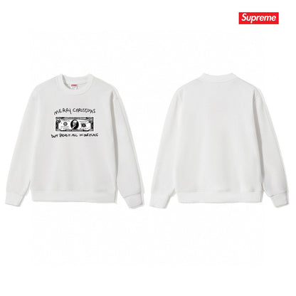Supreme Unisex Casual Sweatshirt