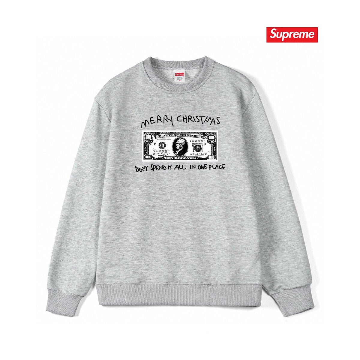 Supreme Unisex Casual Sweatshirt
