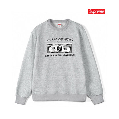 Supreme Unisex Casual Sweatshirt