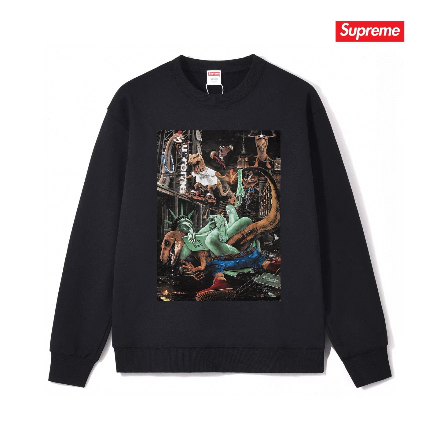 Supreme Unisex Casual Sweatshirt