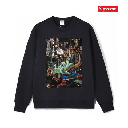 Supreme Unisex Casual Sweatshirt