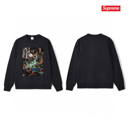 Supreme Unisex Casual Sweatshirt