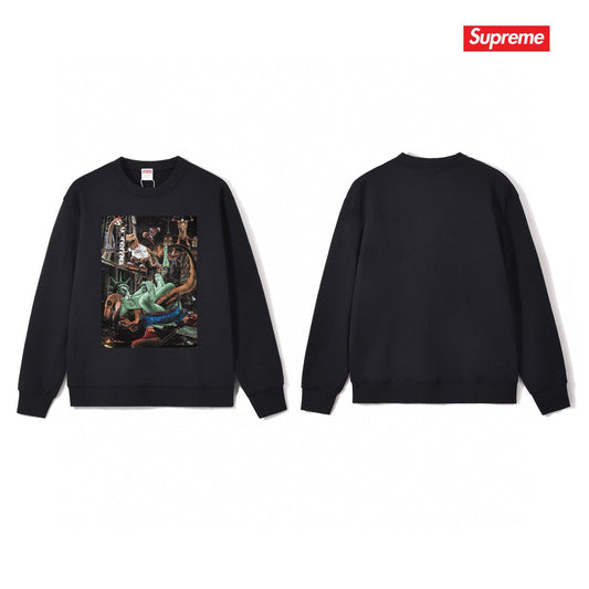 Supreme Unisex Casual Sweatshirt