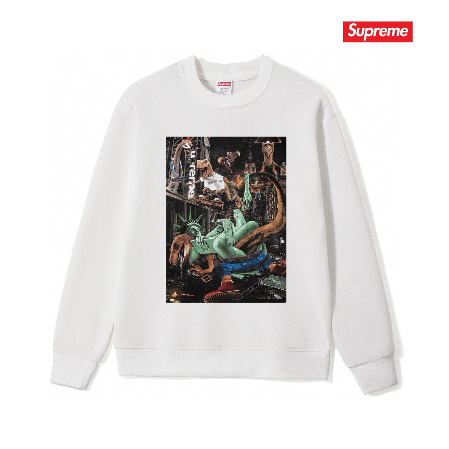 Supreme Unisex Casual Sweatshirt