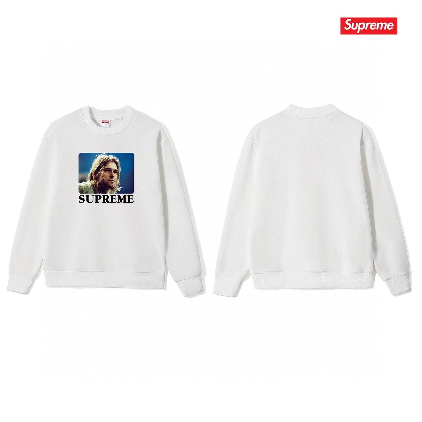 Supreme Unisex Casual Sweatshirt