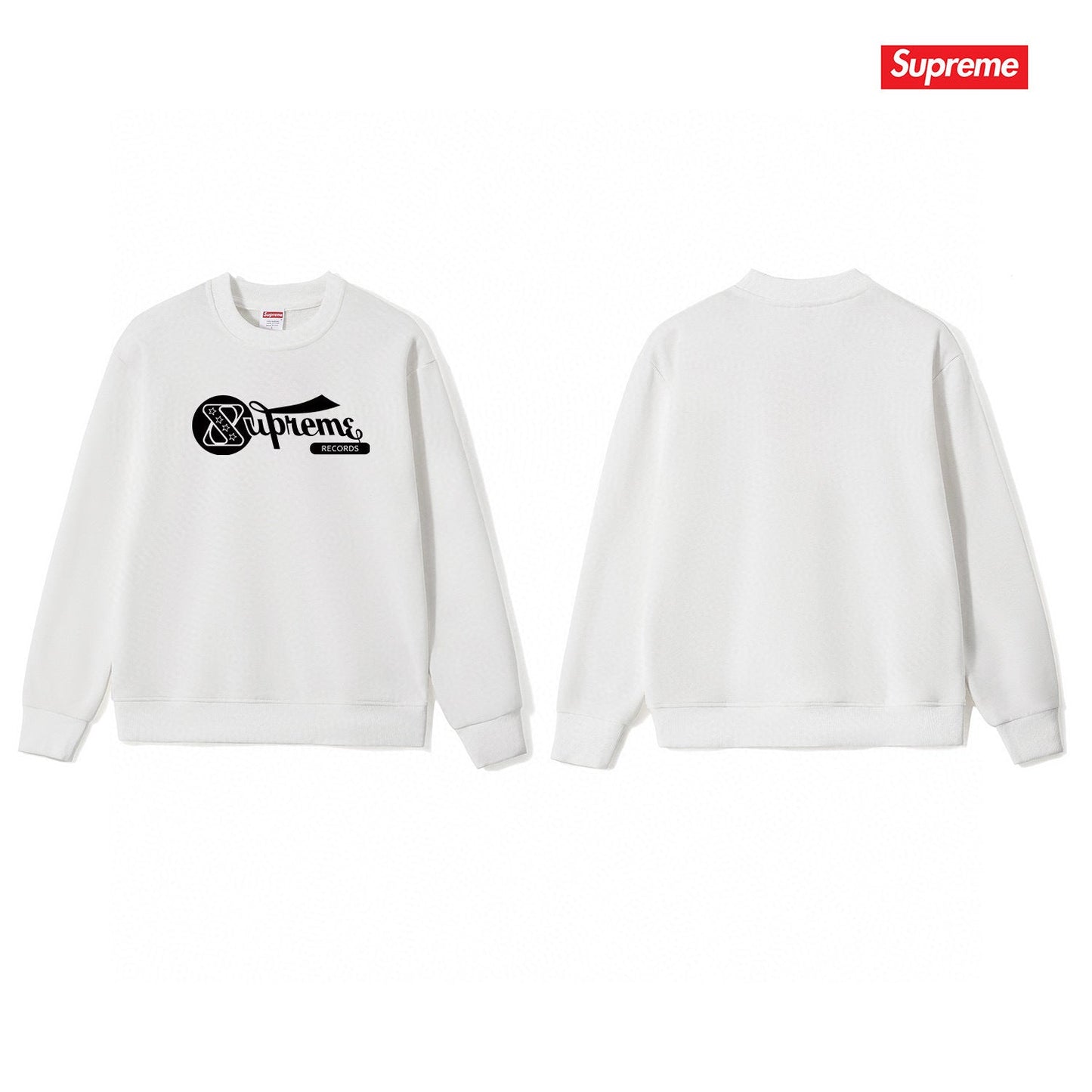 Supreme Unisex Casual Sweatshirt