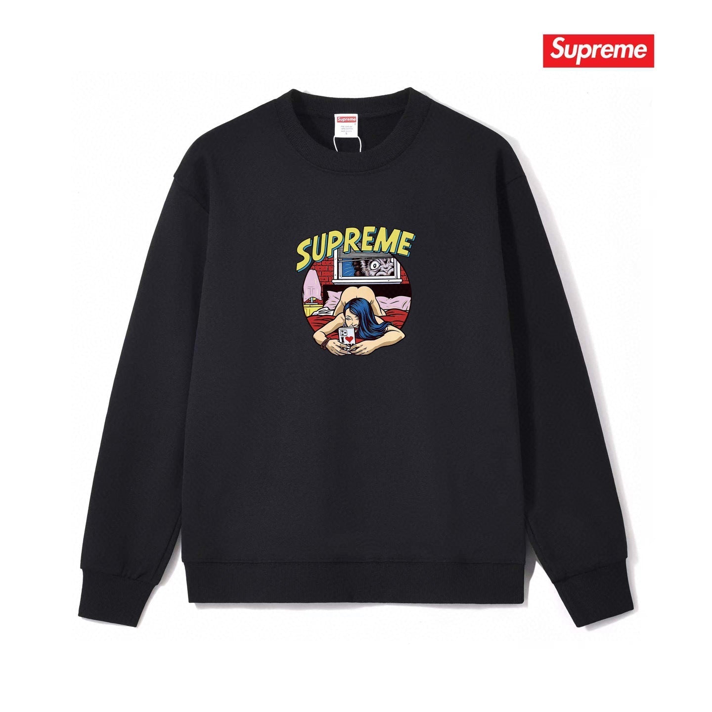 Supreme Unisex Casual Sweatshirt