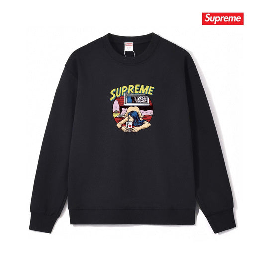 Supreme Unisex Casual Sweatshirt
