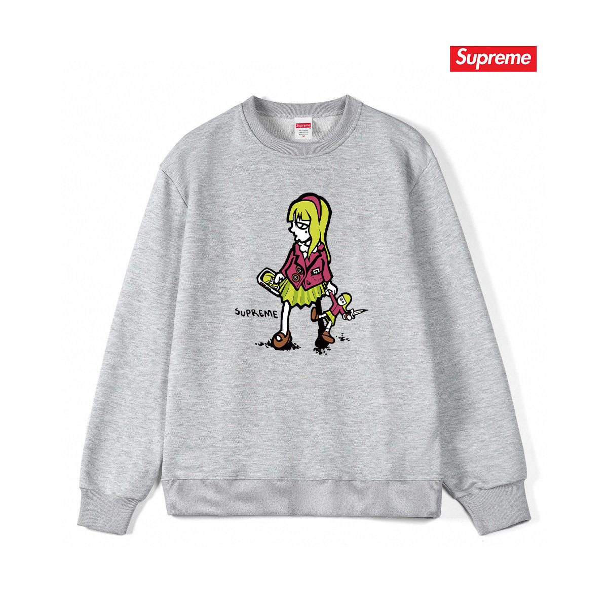 Supreme Unisex Casual Sweatshirt