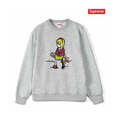 Supreme Unisex Casual Sweatshirt