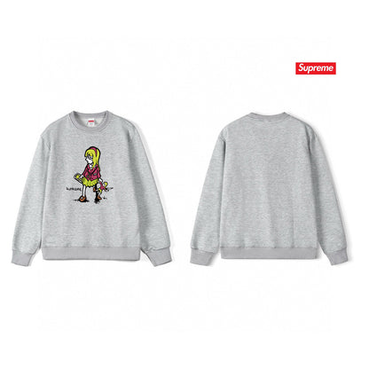 Supreme Unisex Casual Sweatshirt