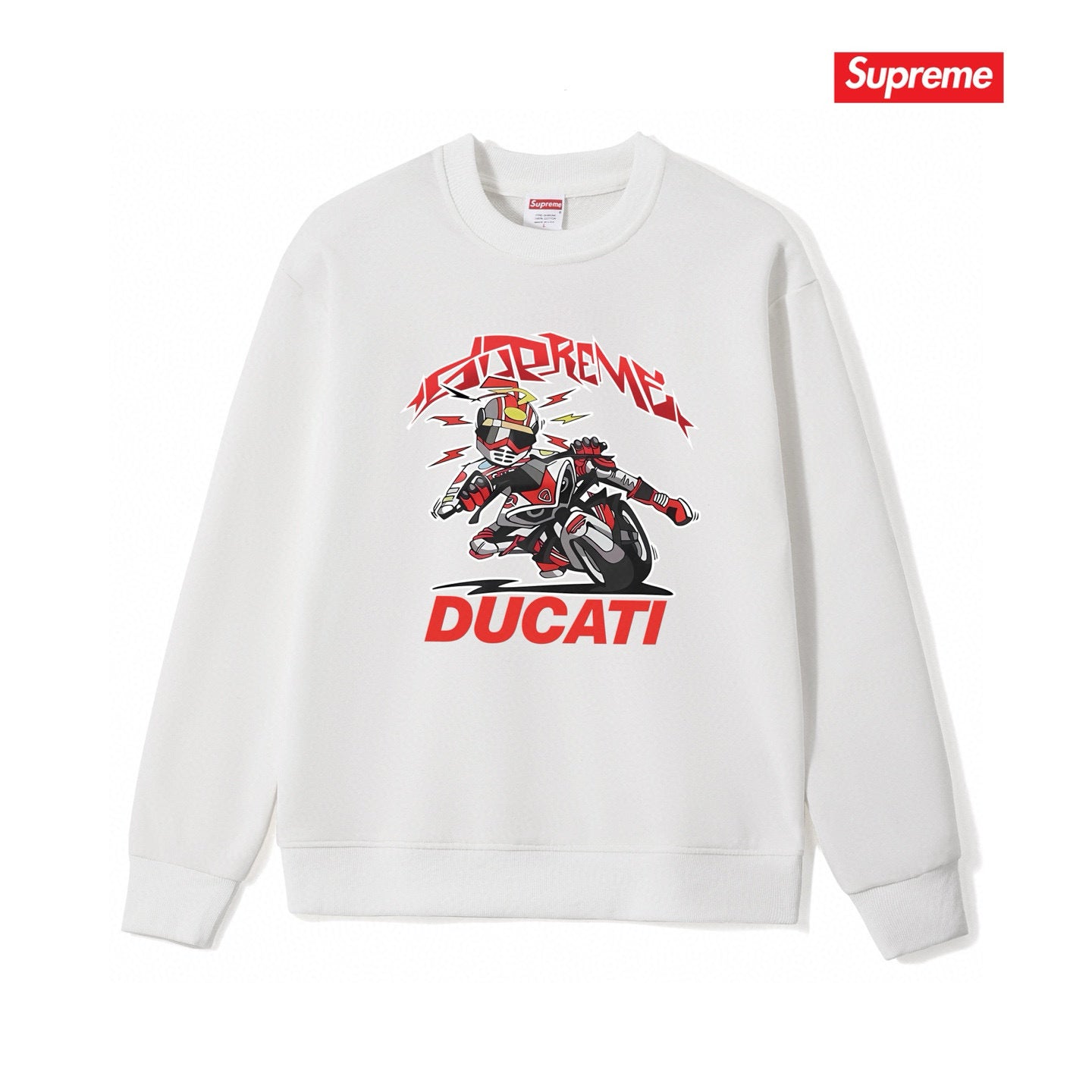Supreme Unisex Casual Sweatshirt