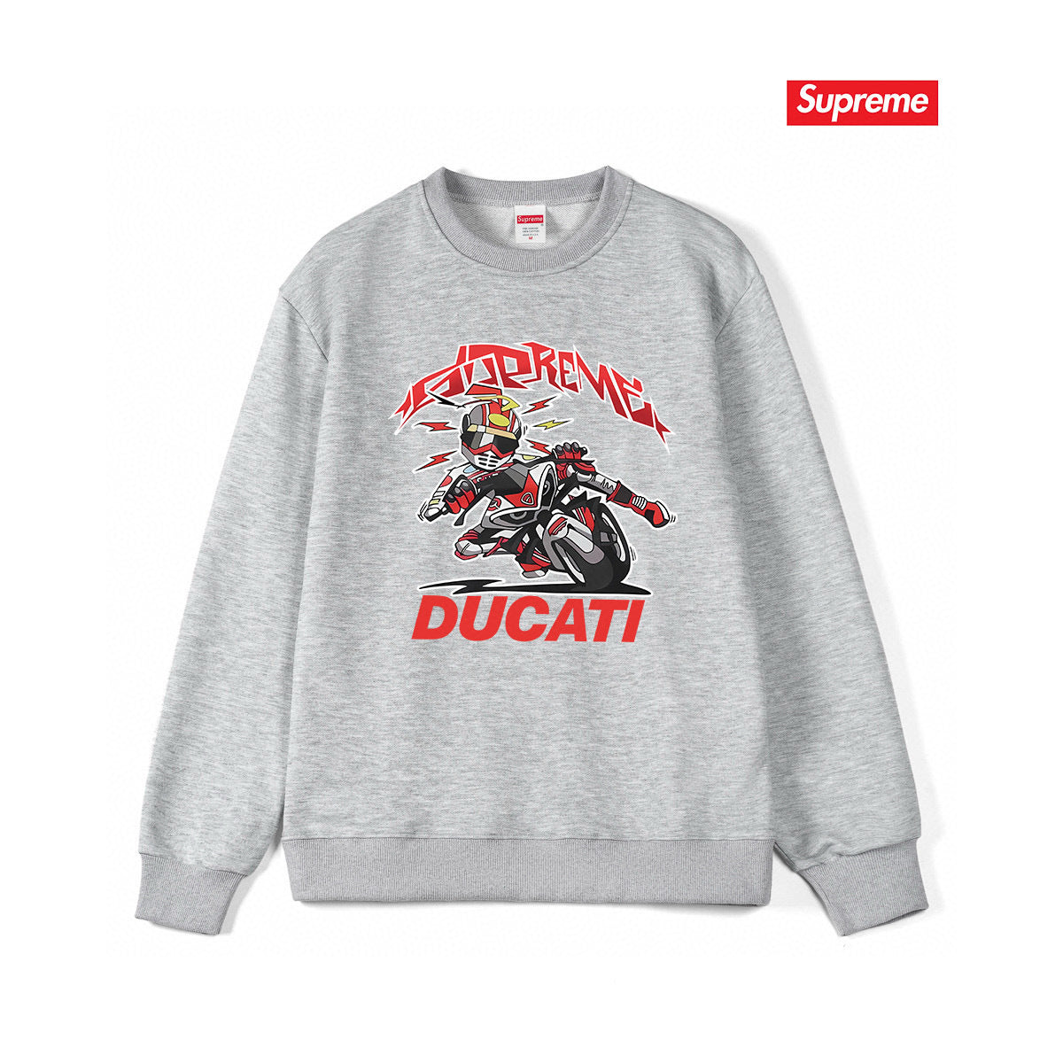 Supreme Unisex Casual Sweatshirt