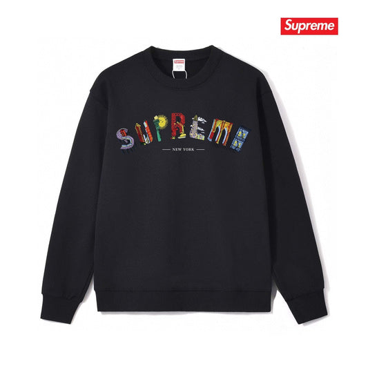 Supreme Unisex Casual Sweatshirt