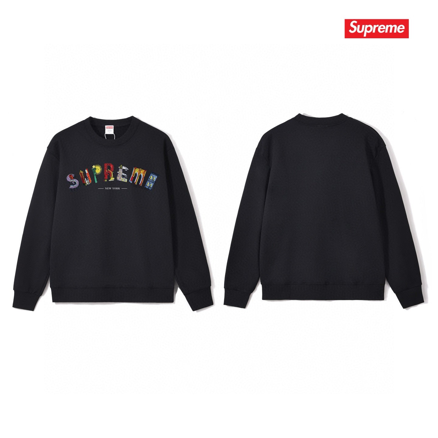 Supreme Unisex Casual Sweatshirt