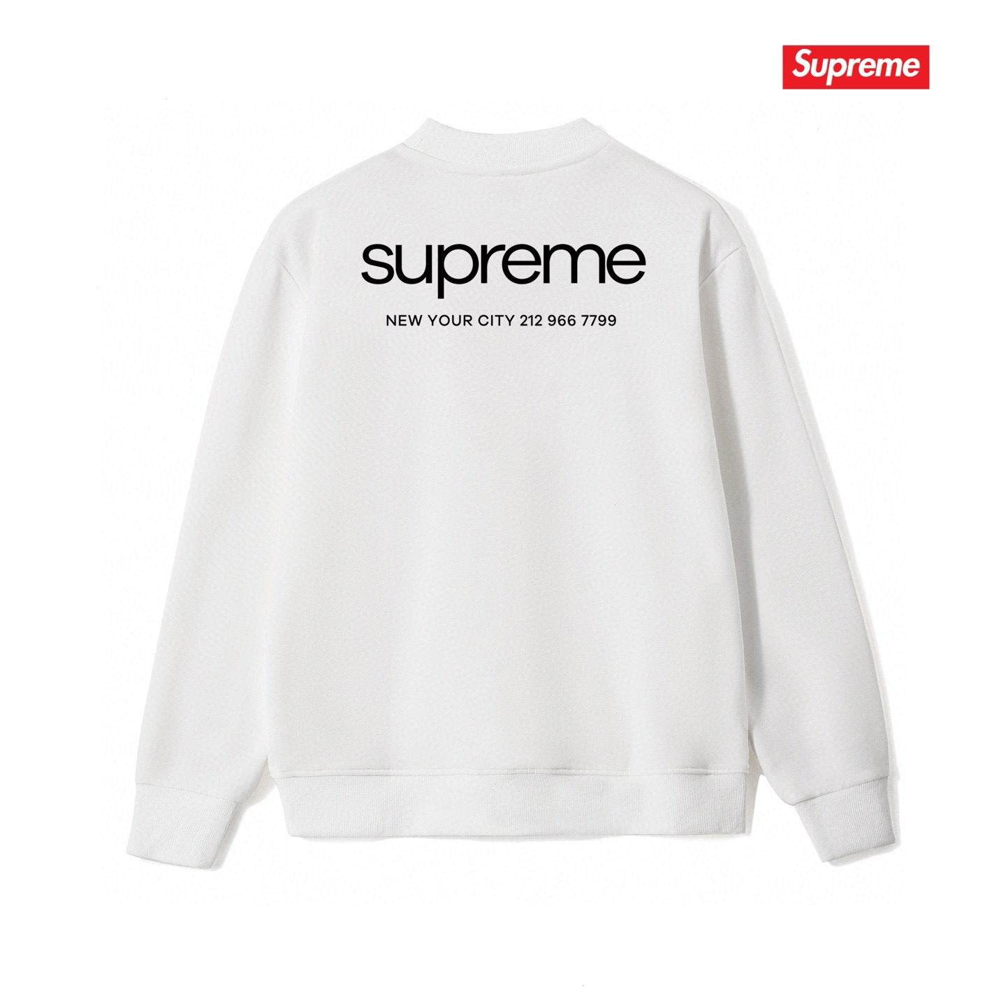 Supreme Unisex Casual Sweatshirt