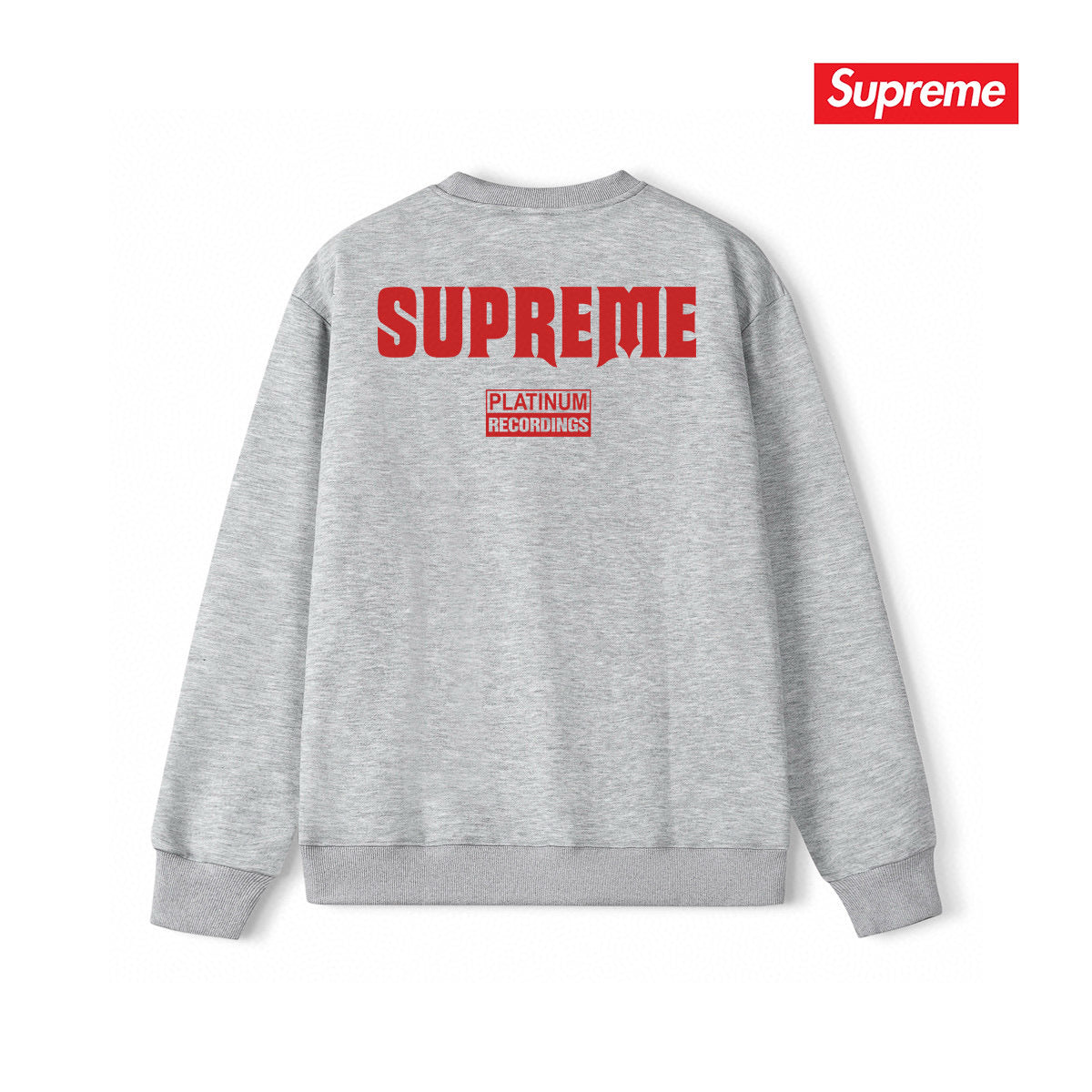 Supreme Unisex Casual Sweatshirt
