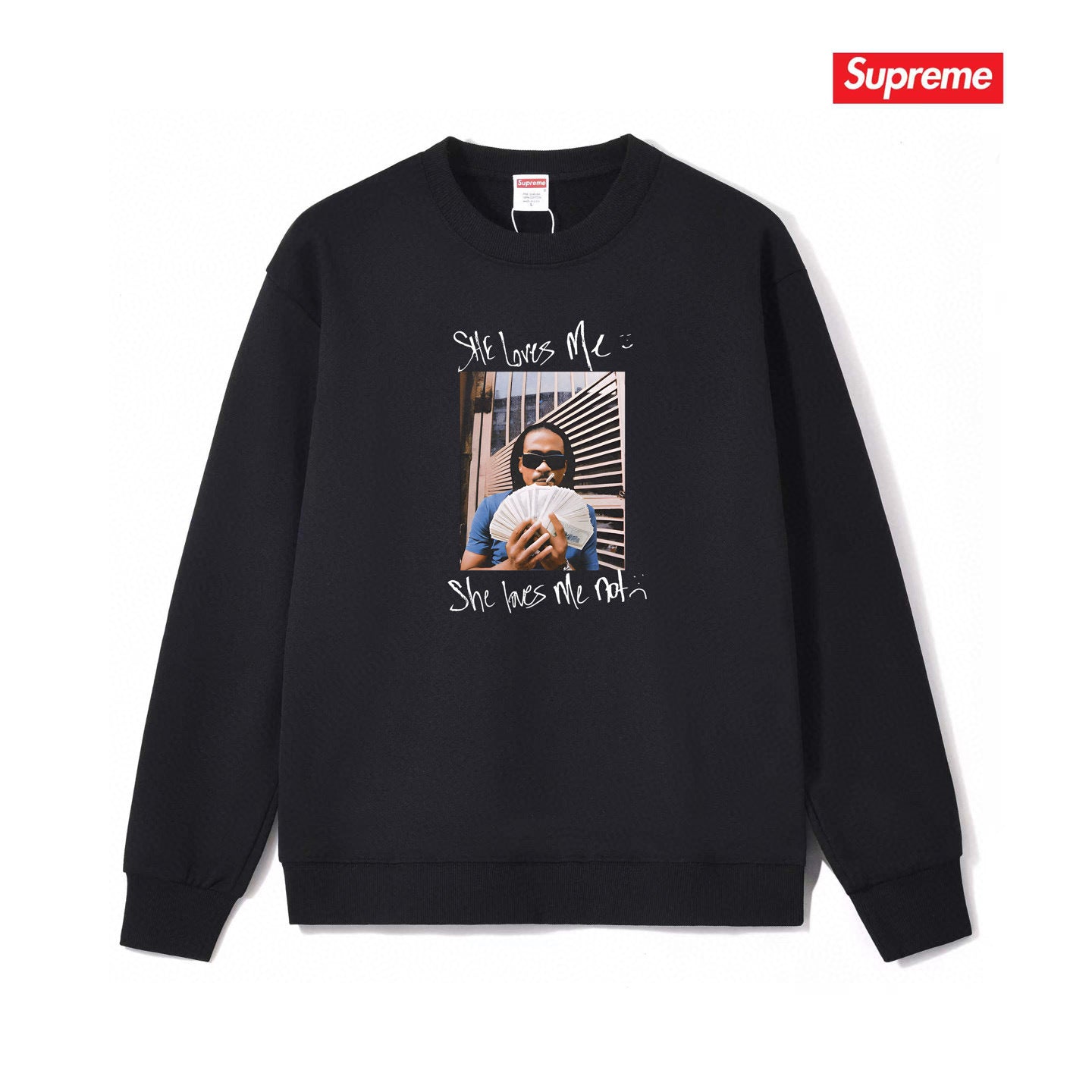 Supreme Unisex Casual Sweatshirt