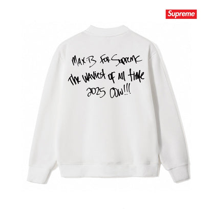 Supreme Unisex Casual Sweatshirt
