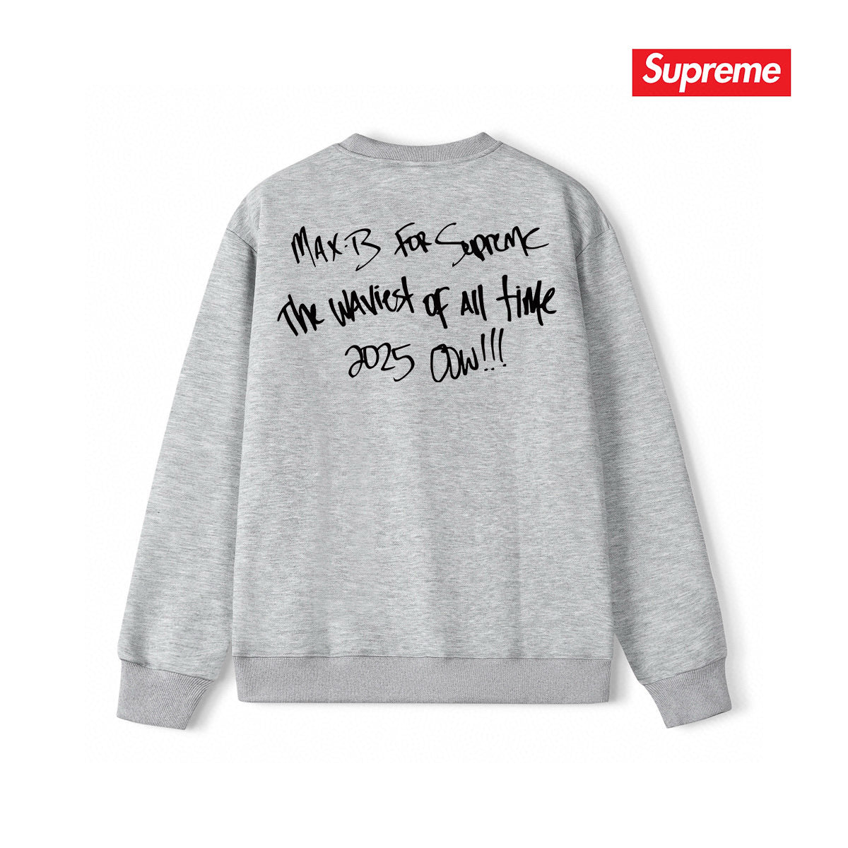 Supreme Unisex Casual Sweatshirt