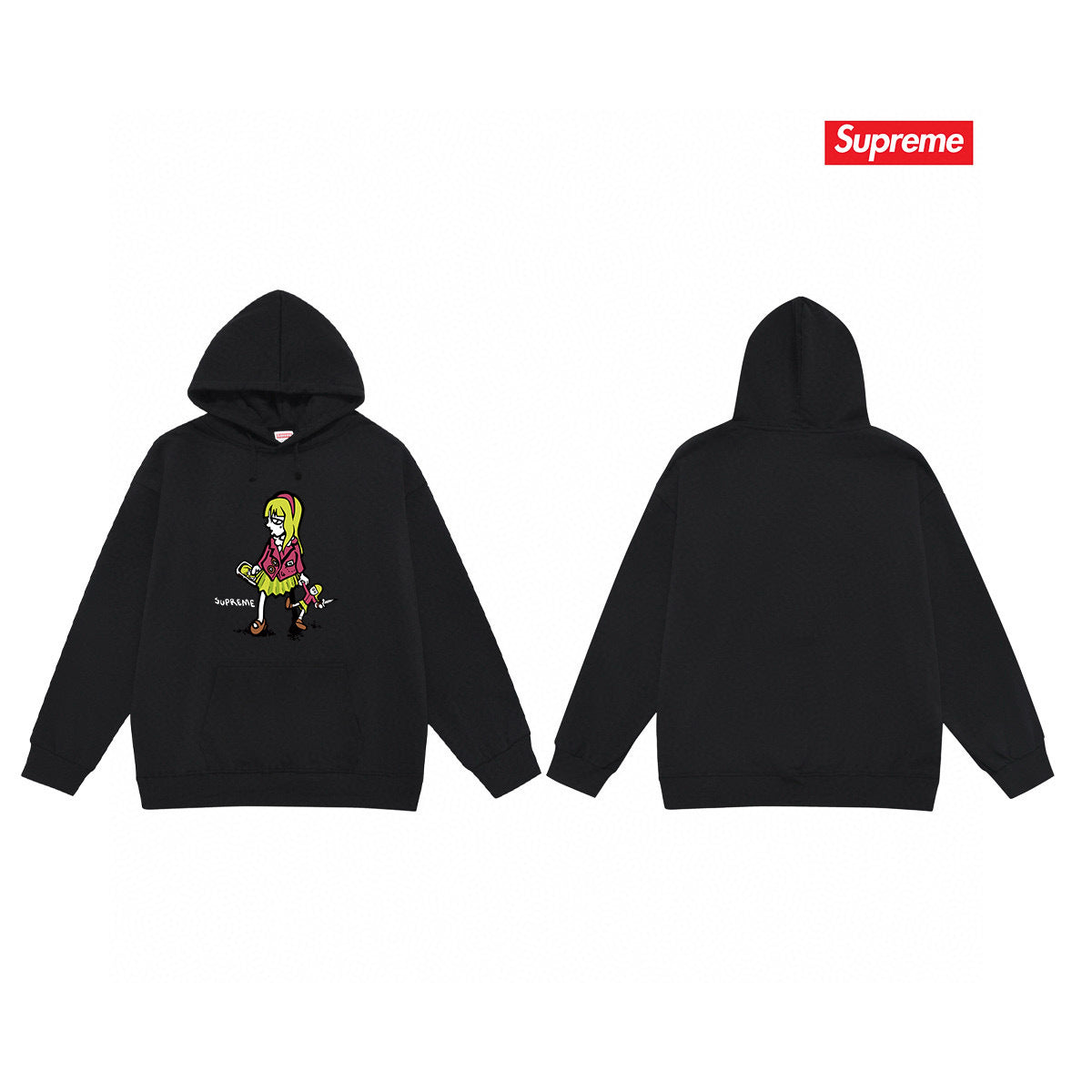 Supreme Unisex Casual Hoodie