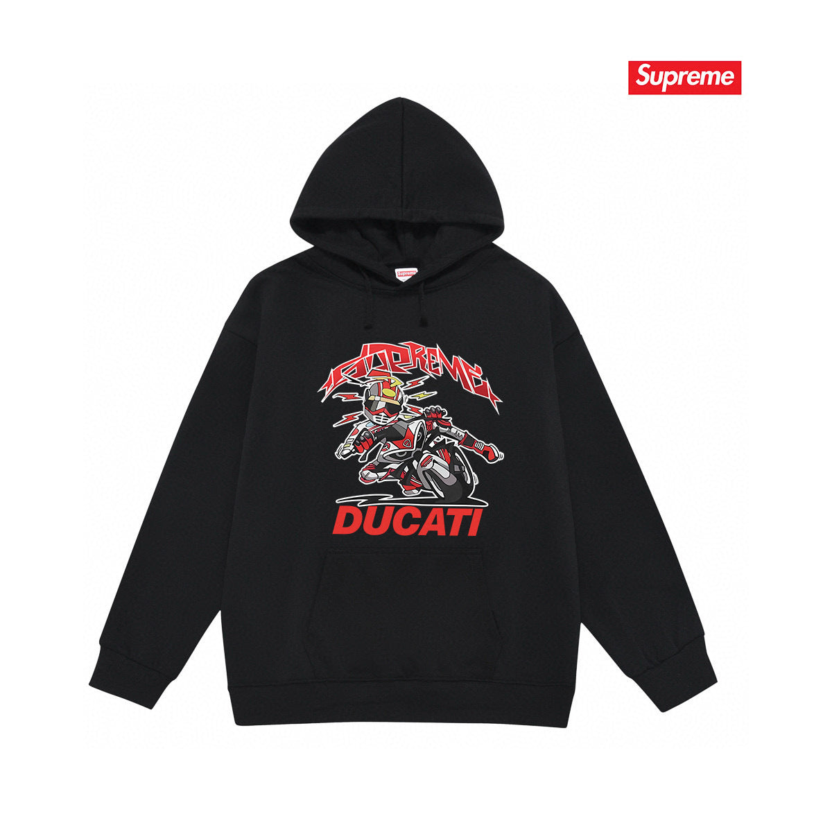 Supreme Unisex Casual Hoodie