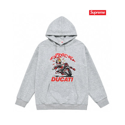 Supreme Unisex Casual Hoodie