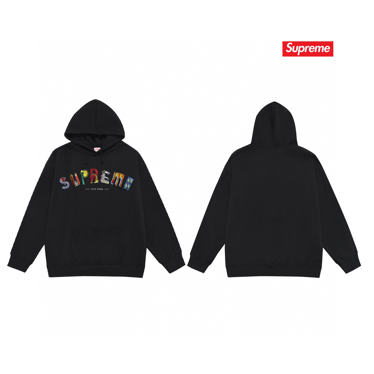 Supreme Unisex Casual Hoodie