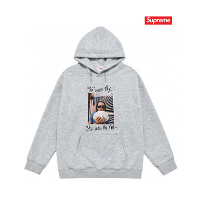Supreme Unisex Casual Hoodie