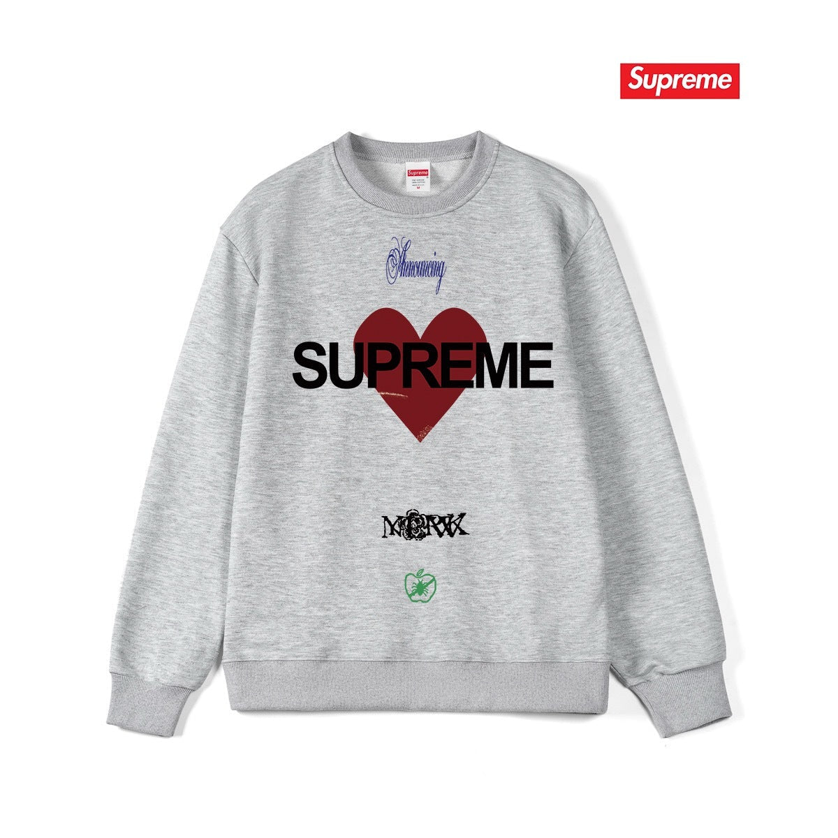 Supreme Unisex Casual Sweatshirt