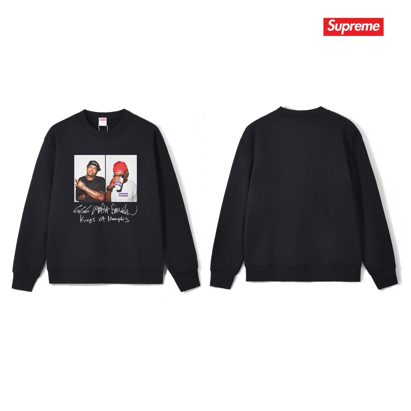 Supreme Unisex Casual Sweatshirt